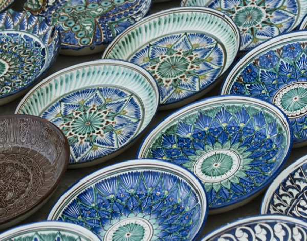 Blue ceramics of Uzbekistan — photo 1