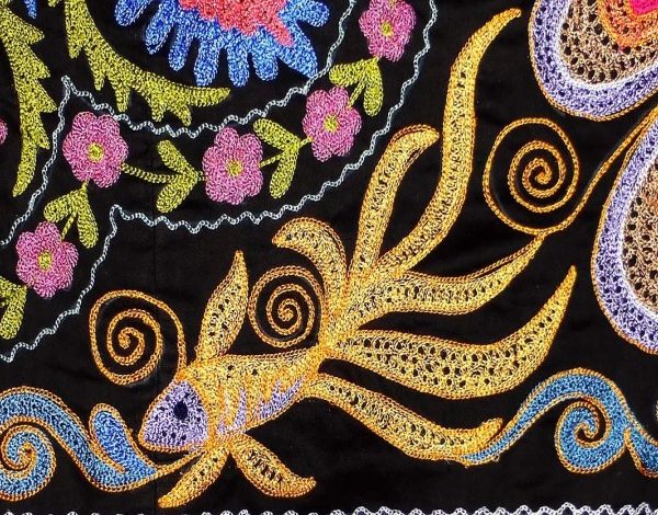 Gold embroidery in Uzbekistan — photo 1